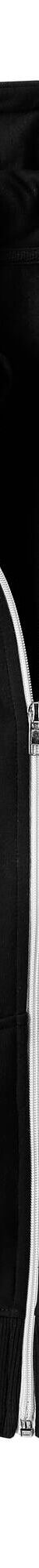 Veste bicolore zippée molleton gratté (noir / blanc) Veste bicolore zippée molleton gratté (noir / blanc)